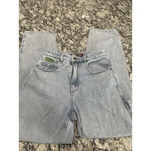 Empyre Jeans Womens Size 3 Blue Classic Wash Tori  Carpenter 90s Relaxed Tapered